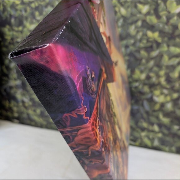 Thomas Kinkade Disney The Lion King 14" x 14" Gallery Wrapped Canvas Art - Picture 11 of 16